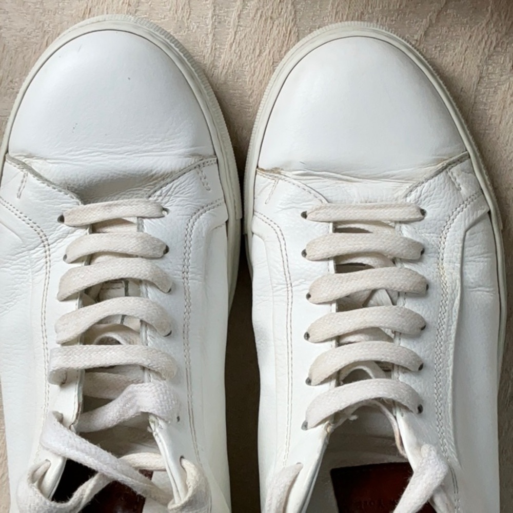 TO‎ BOOT NEW YORK Carlin White Sneaker ADAM DERRICK​ - Picture 2 of 9